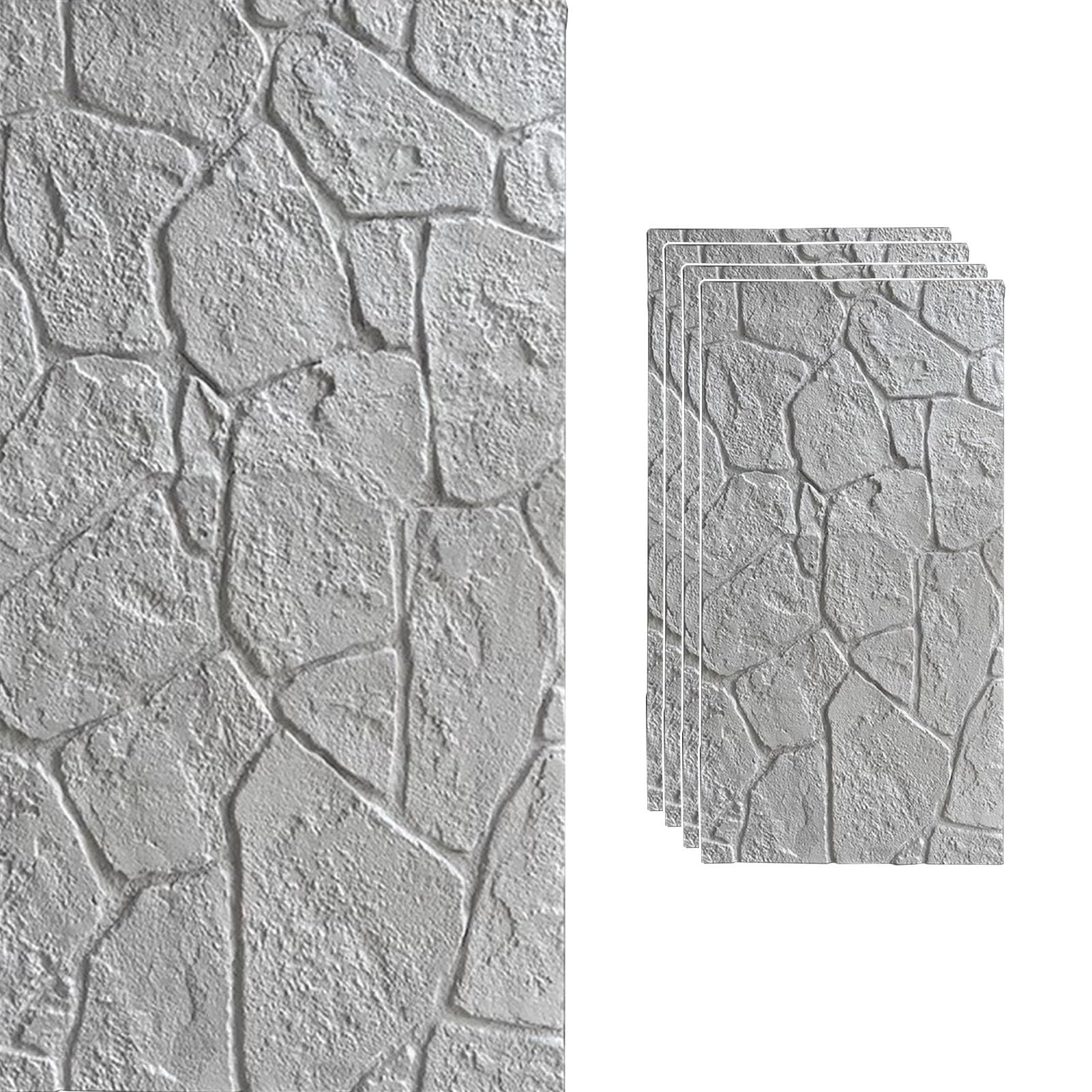 Panneaux muraux 3D légers et découpables imitation pierre Vibeo - 8