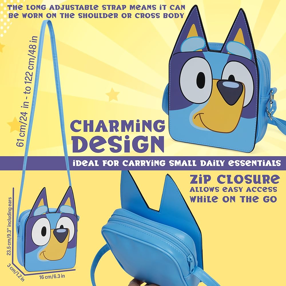 新品アメリカ限定レアBluey ショルダーバッグ