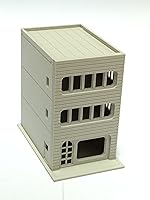 Vista 1 de Outland Models Ferrocarril Moderno Edificio de 3 Pisos/Tienda C Sin Pintar N Escala 1:160