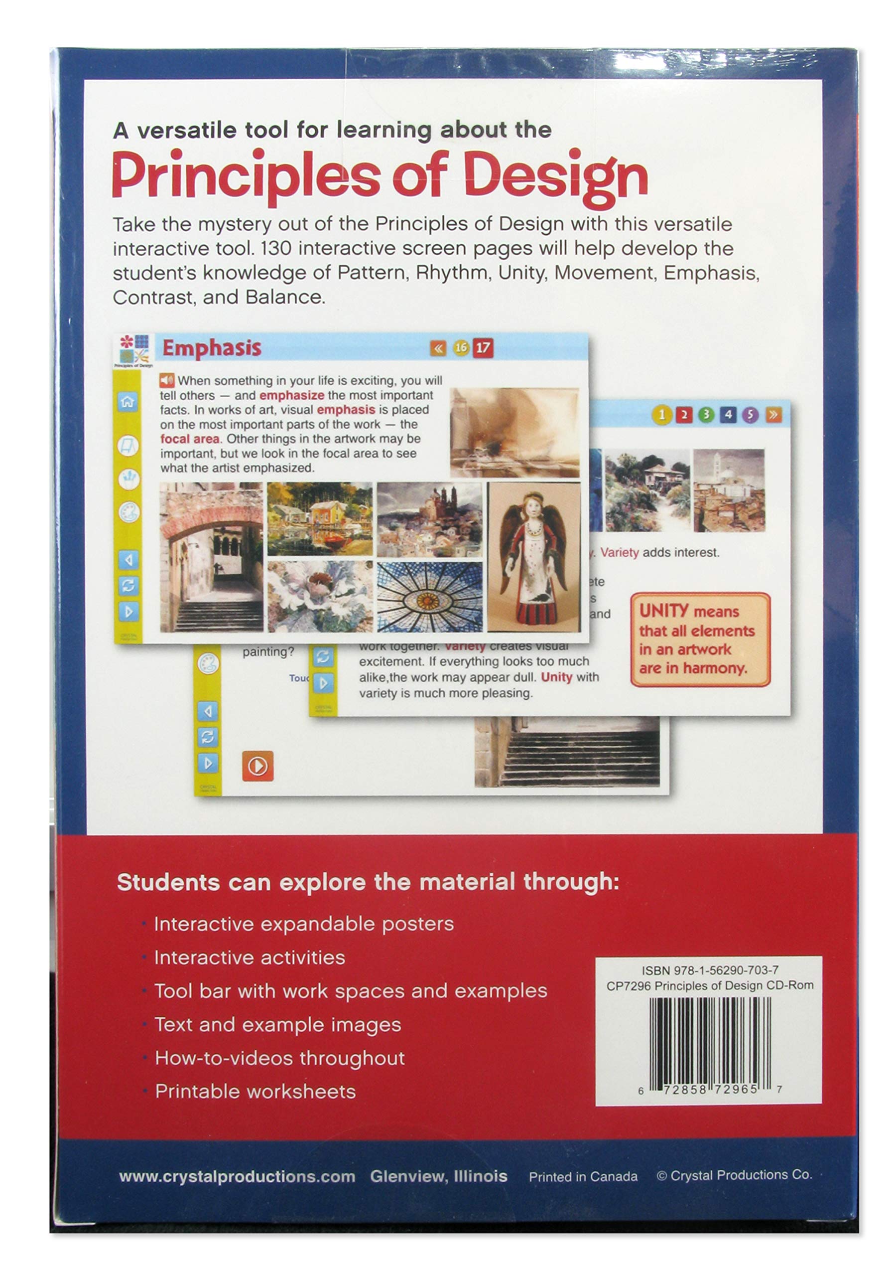 Crystal Productions CP7296 Principles of Design CD-ROM,Grade - Image 3