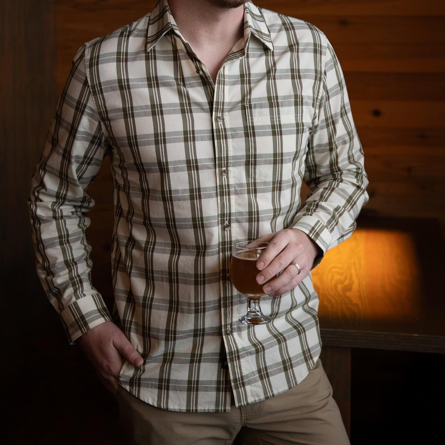 Mountain Khakis Men's Sutton Long Sleeve Woven Shirt - Image 4