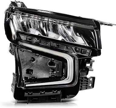 Headlight Fit 2021-2023 for Suburban, 2021-2023 for Tahoe Black Housing Pair Headlight Assembly GM2502511