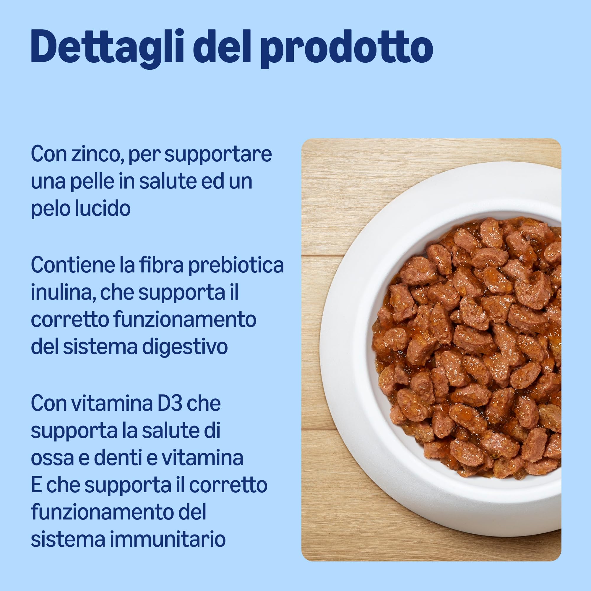 by Amazon Alimento completo per cani adulti, Selezione di carni in gelatina, 1,2 kg (12 confezioni da 100g)