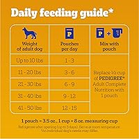 Vista 30 de PEDIGREE Choice Cuts in Gravy - Alimento húmedo en salsa para perros adultos, paquete de sabores surtidos, bolsas de 3.5oz, 24
