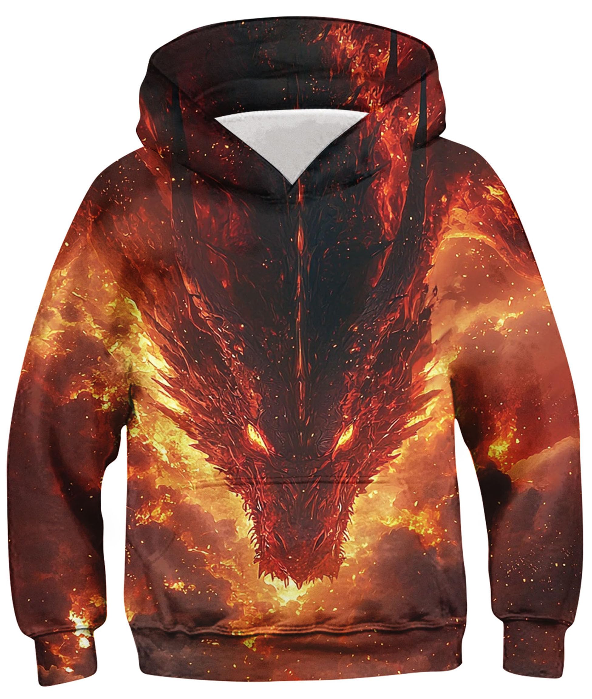 Ahegao Boys Hoodies 6-16 Years Boy Cool Sweatshirts for Kid 3D Prints Pullover