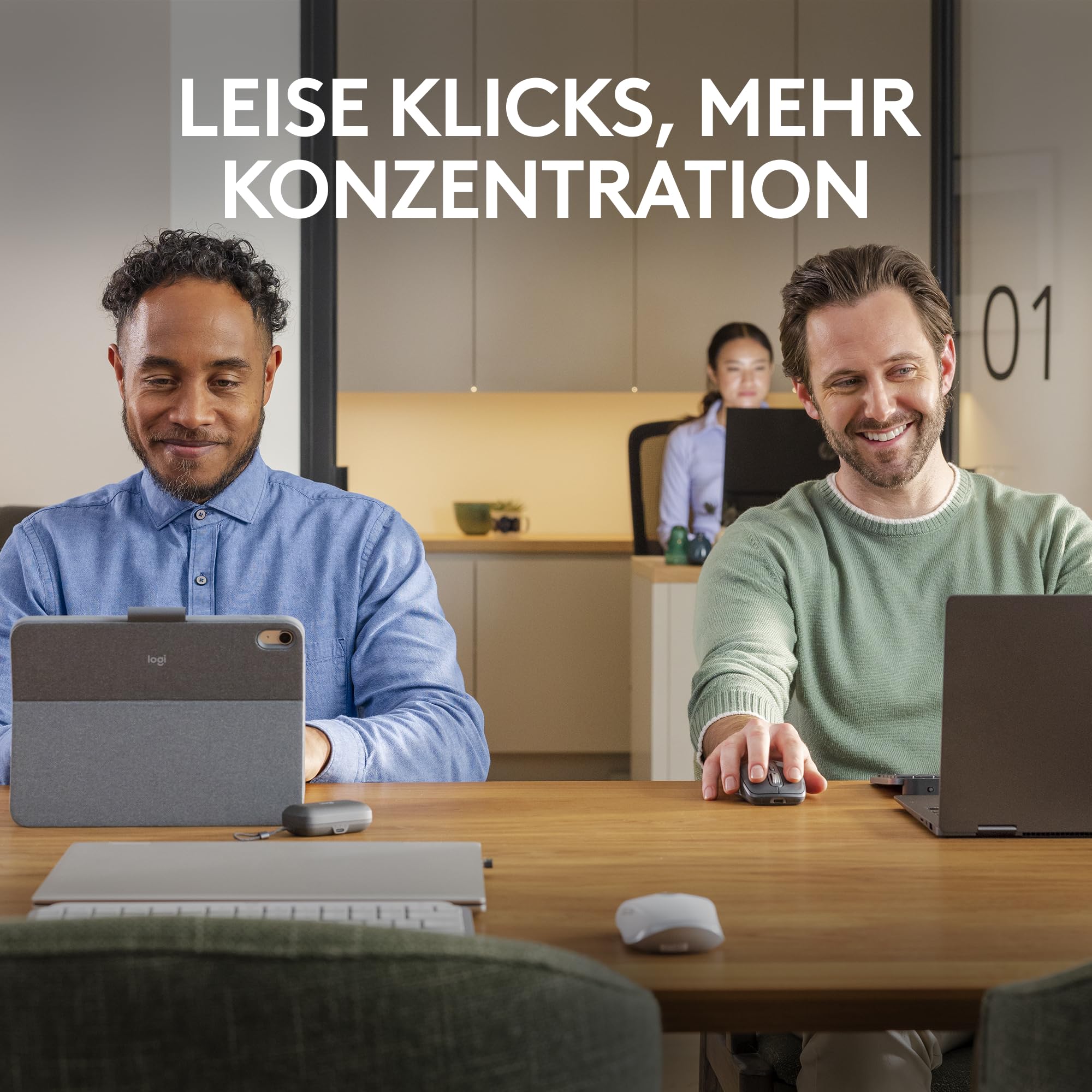 Logitech MX Anywhere 3S Compact Kabellose Maus, Fast Scrolling, 8K DPI Any-Surface Tracking, Quiet Clicks, Programmierbare Tasten, USB C, Bluetooth, Windows PC, Linux, Chrome, Mac - Graphit