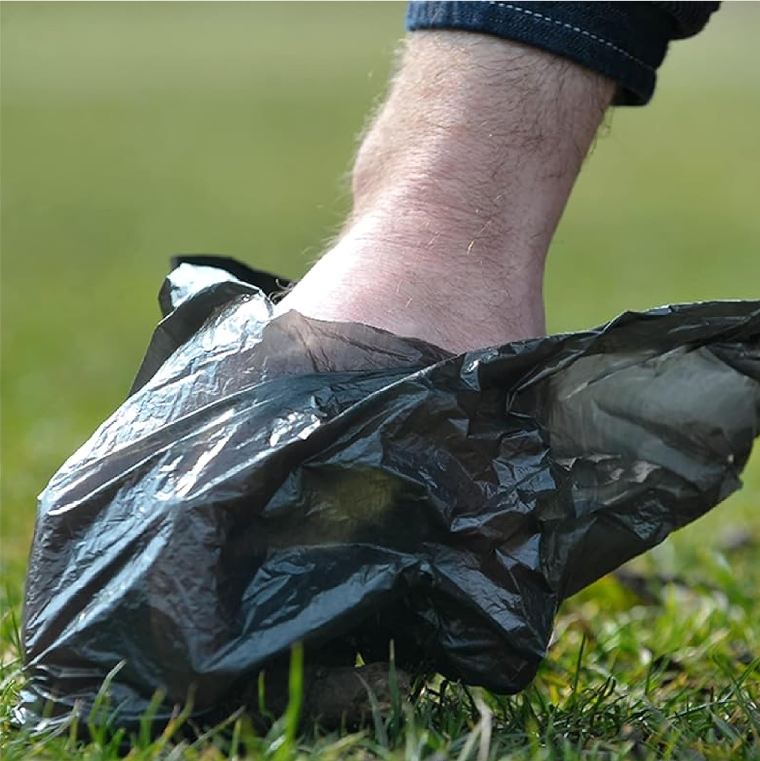 Hooripoori 200 Eco Tie Handles Pine Scented Large Dog Poo Bags on roll Leak and Tear Resistance Extra Strong Doggy Poo Poop Bags Environmentally friendly 100% recyclyed material - Image 3