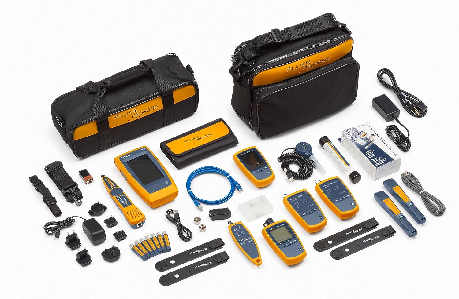 Fluke Networks LinkIQ Kit & Fiber Verification Kit with Inspection (MM & SM)
