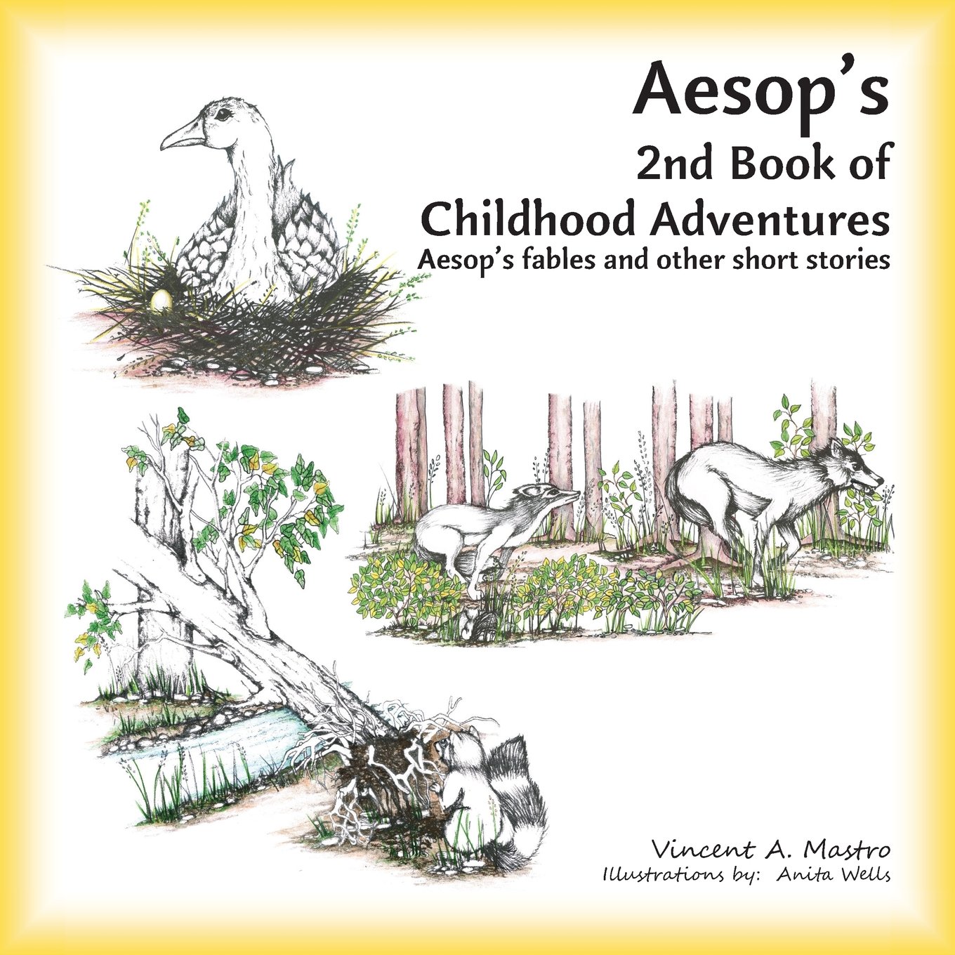 Aesop's 2nd Book of Childhood Adventures: Aesop's fables and other short stories: Volume 2