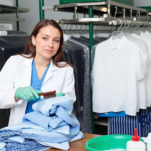 Miniatura 6 de TAKAVU - Juego de 2 cepillos para manchas de pelo de caballo, cerdas suaves naturales para frotar manchas difíciles en telas delicadas, tejidos,