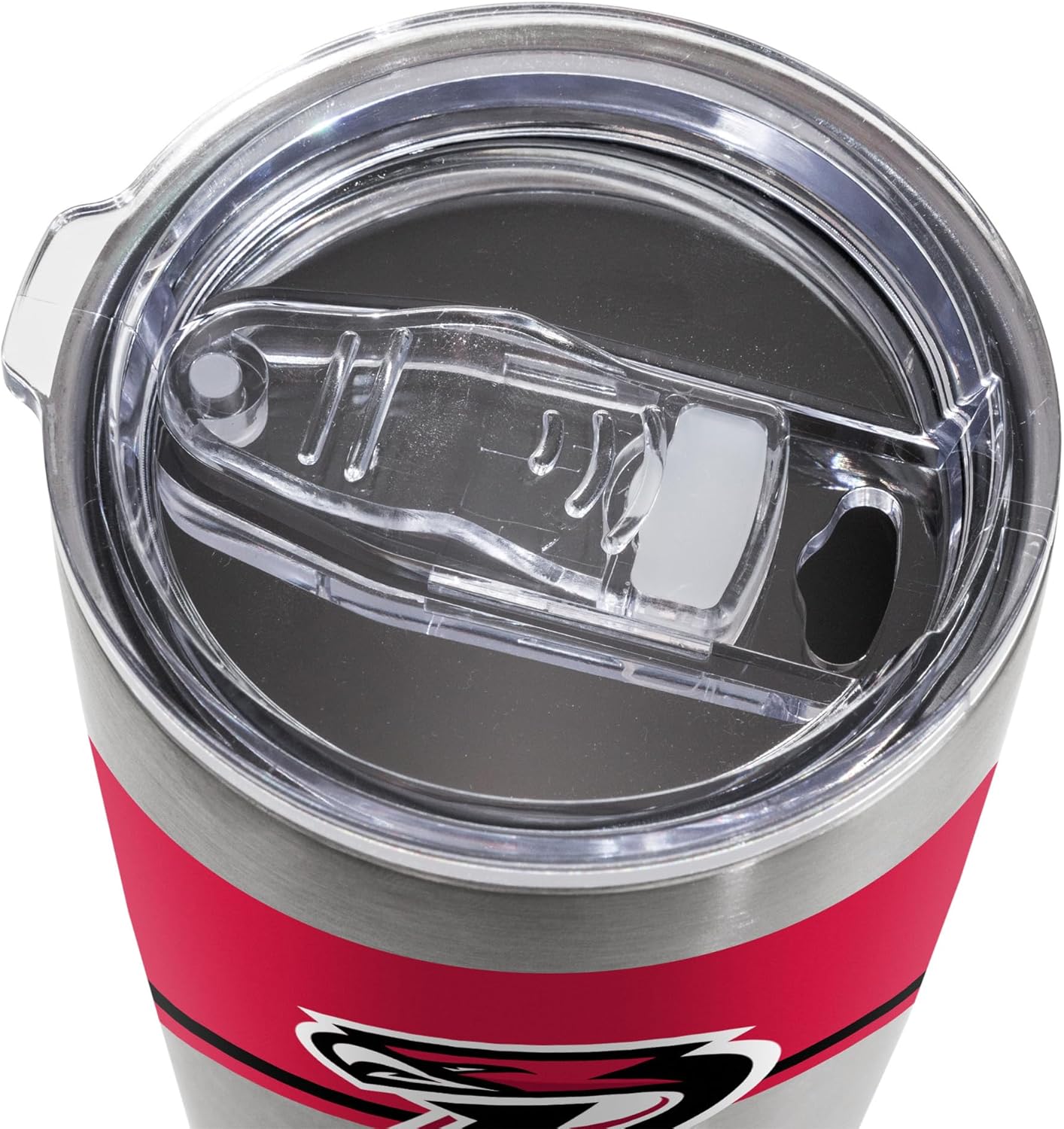 Rico Industries NCAA Ripon Red Hawks Standard 20oz Stainless Steel Tumbler with Lid - Great For Coffee, Tea, Water or Cocktails - Image 5