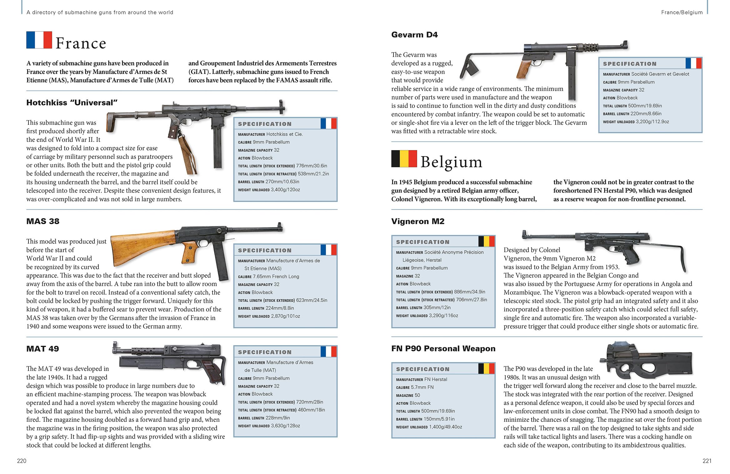 The World Encyclopedia of Pistols, Revolvers and Submachine Guns: An Illustrated Historical Guide to Over 500 Military, Law Enforcement and Antique Firearms