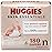 Huggies Size Newborn Diapers, Skin Essentials Baby Diapers, Size Newborn (6-9 lbs), 180 Count (3 Packs of 60), Packaging May Vary