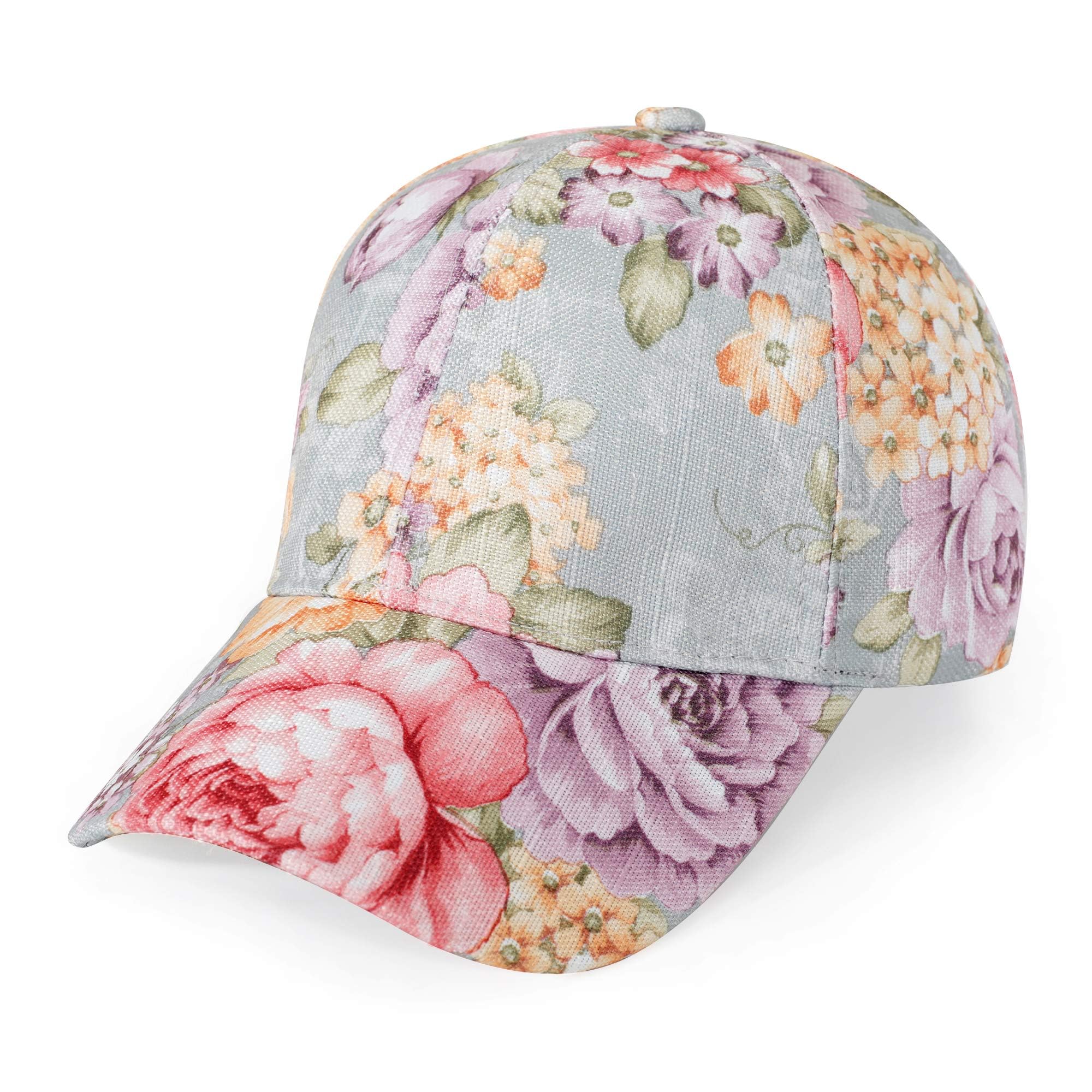 ZLYC Floral Print Cap