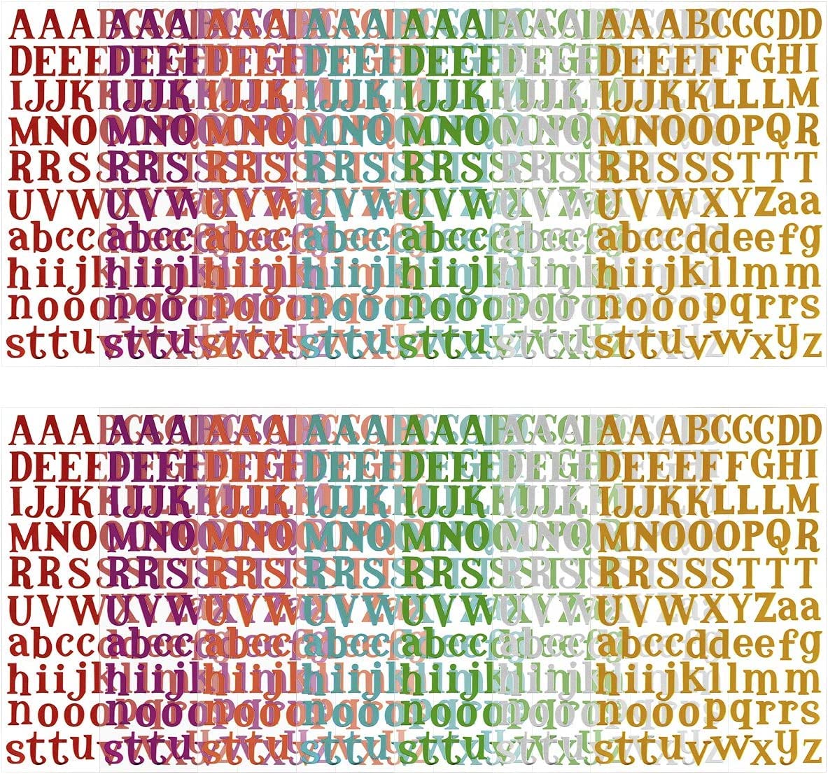 5'' Letter Stencils for Painting on Wood Reusable - 36 Pcs Alphabets and Numbers Stencils with Unique Connection Design, Alphabet Letter Templates for Wood, Glass, Canvas, Fabric, Chalkboard, Signage