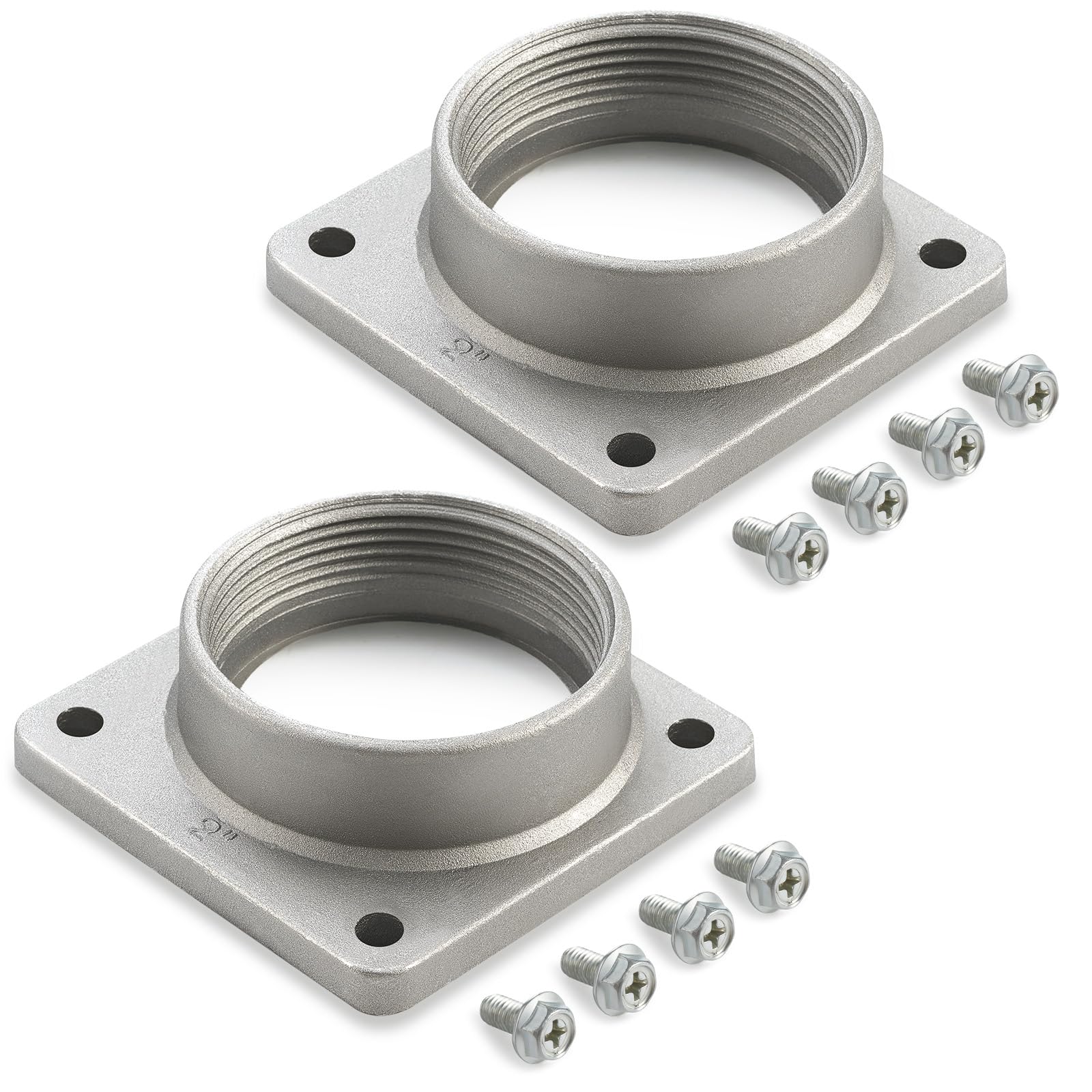 2 Pieces Meter Socket Hub 2" Screw Mount Meter Socket Hub 200 Amp Meter Socket Hub for Circuit Security