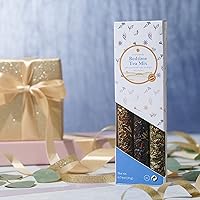 Vista 31 de Gourmanity Spicy Loose Tea Sampler Set, 3 vibrant Spicy Flavors, Chai Latte, Intensely Spicy & Turmeric Herb, Infused with Cooling Herbs and &