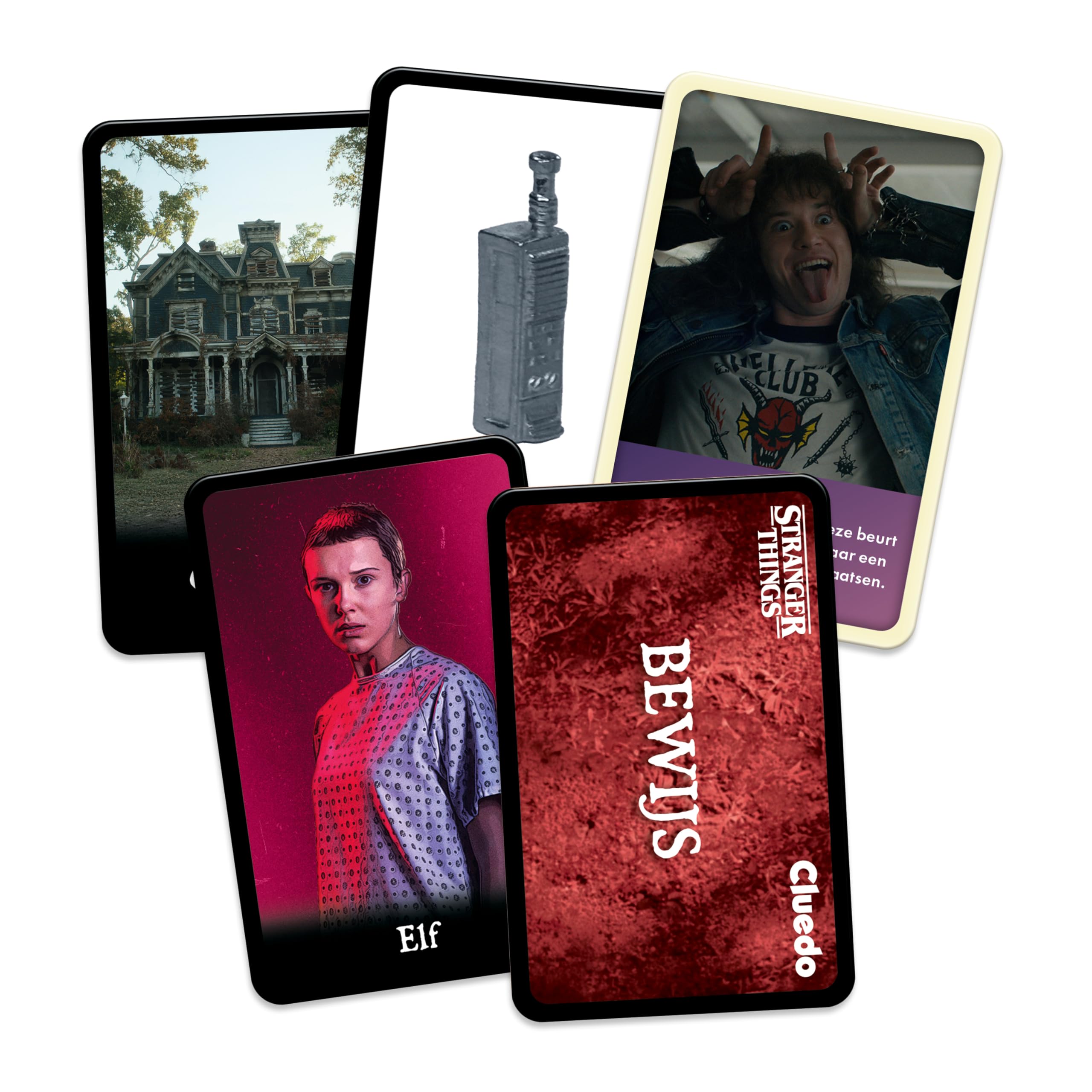 Winning Moves Gioco di società Stranger Things dai 12 anni in su, da 2 a 6 giocatori, gioco cooperativo ispirato alla serie cult, avventura ed eccitazione nell'universo del mondo sul retro