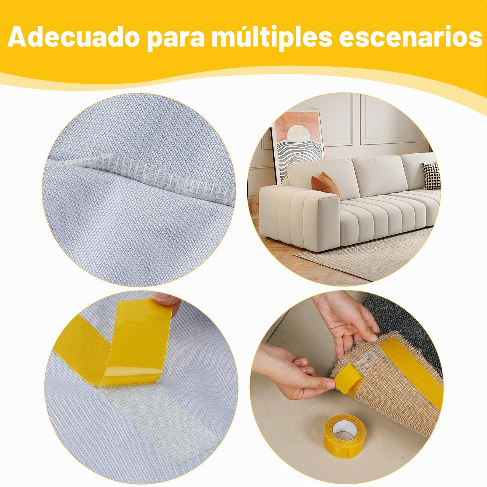 Cinta De Tela Doble Cara 2,5 Cm X 10 M – Stitch Witchery Sin Coser Ni Planchar Para Bajos De Pantalones, Cortinas Y Manualidades
