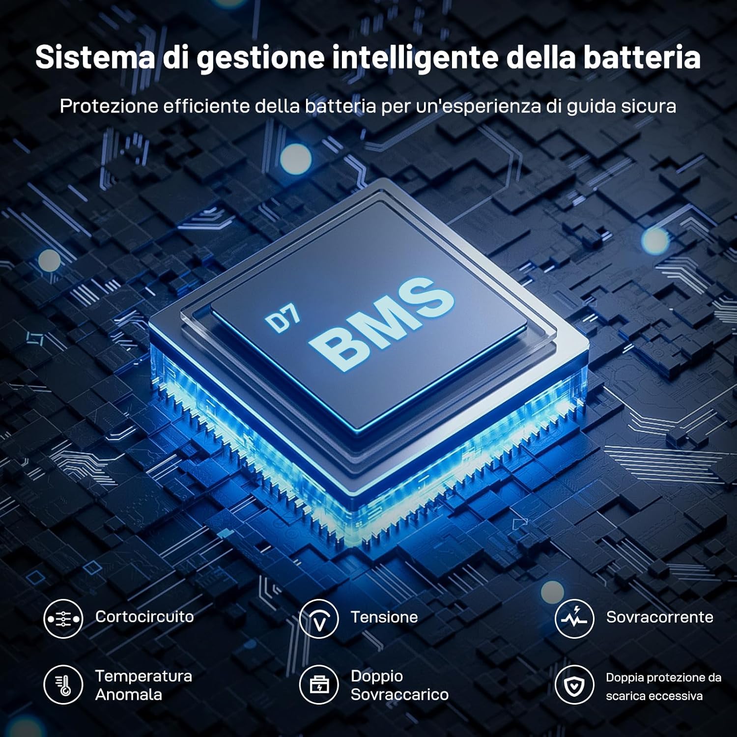 Battery Management System (BMS) for RCB D7 PRO Ultra Electric Scooter