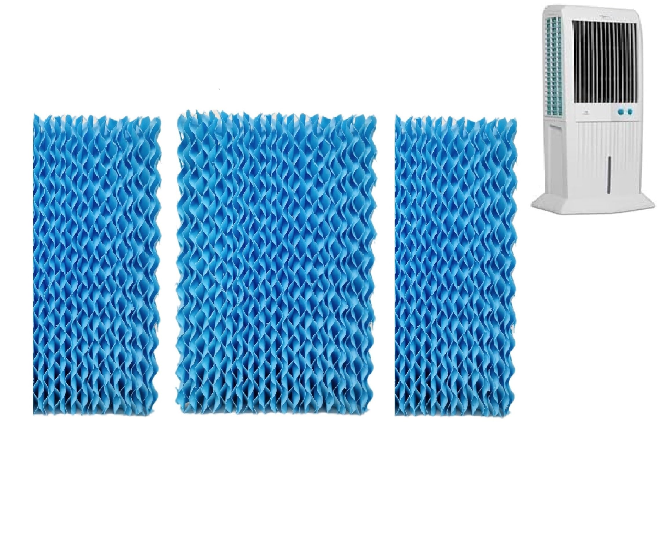 PrimeWave Honeycomb Pads for Symphony Storm 70 litres, Set of 3 Pieces (Blue)-image-47