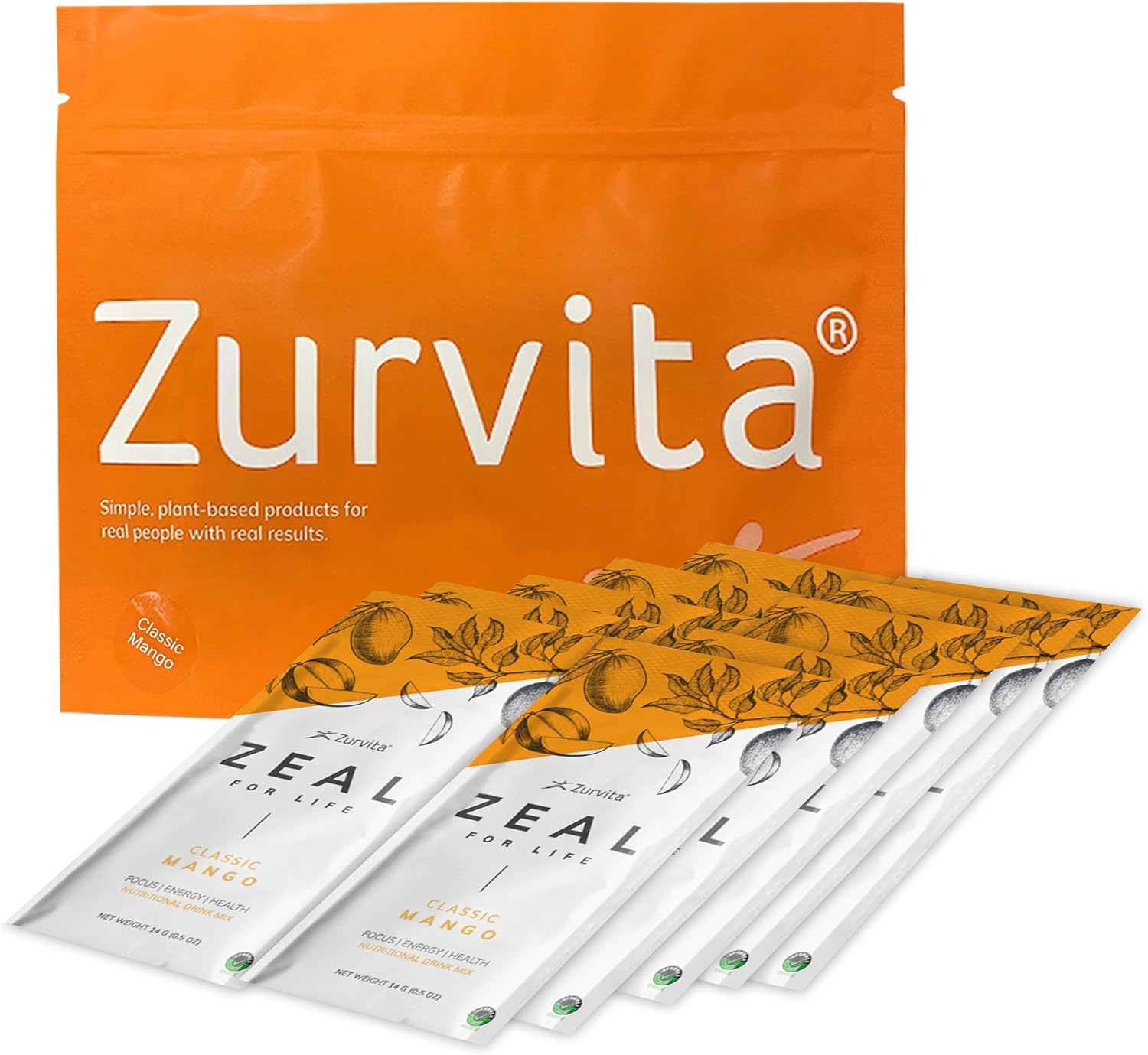 Zurvita Zeal for Life Wellness 10 Count Single Classic