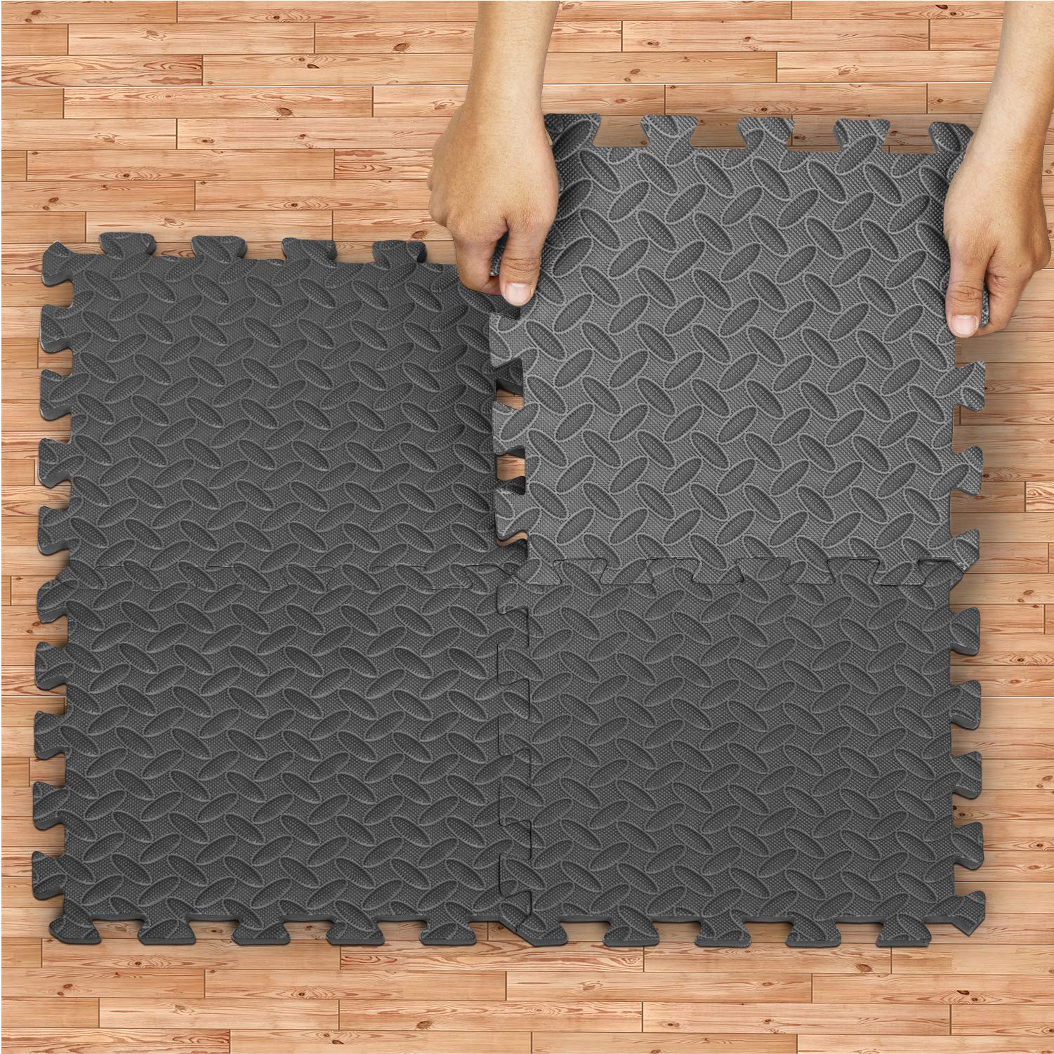 Buy Yes4All Interlocking Floor Mats with Border Foam Floor Mats/Gym