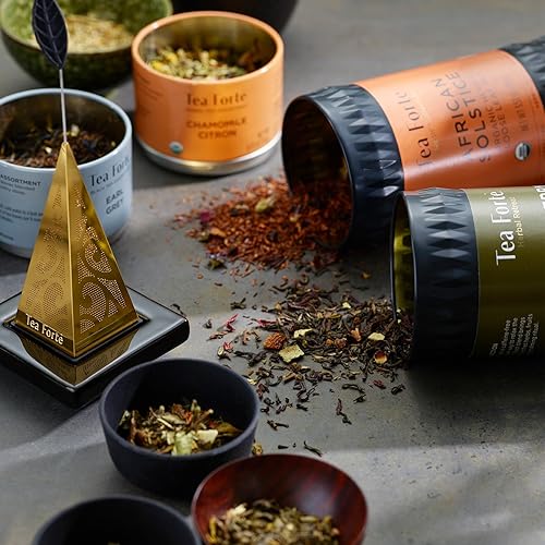 Miniatura 8 de Tea Forte Recipiente de té suelto, té de hierbas, hace 35-50 tazas (solsticio africano)