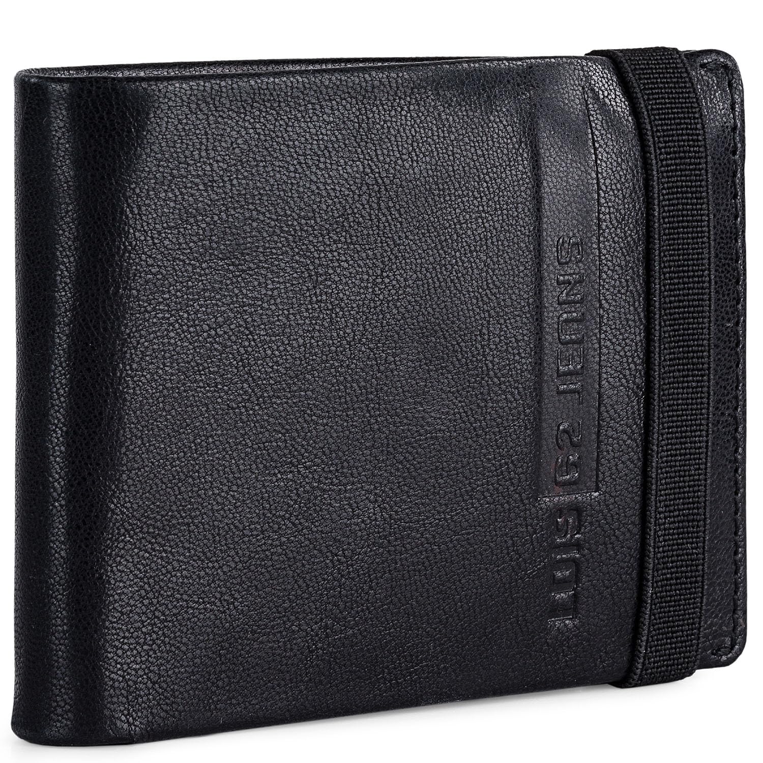 Cartera de Piel para hombre - Cartera hombre Piel con Monedero Interior y T