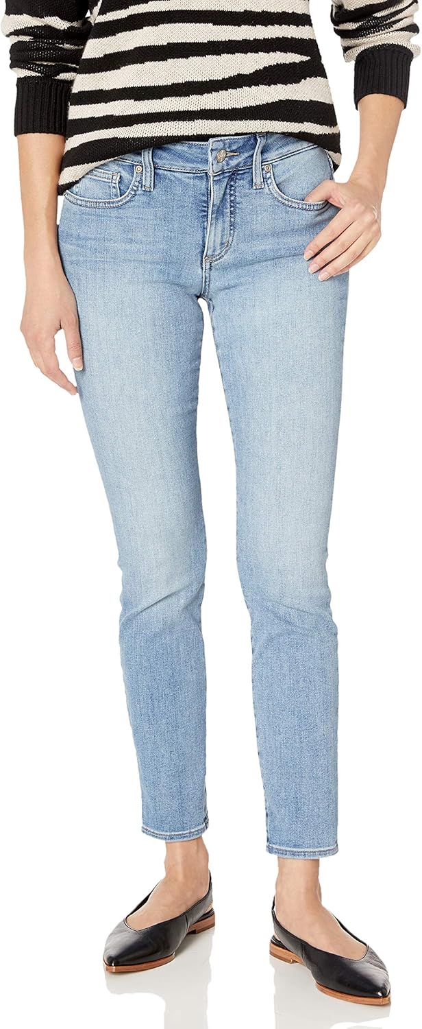 NYDJ Women’s Petite Marilyn Straight Jean