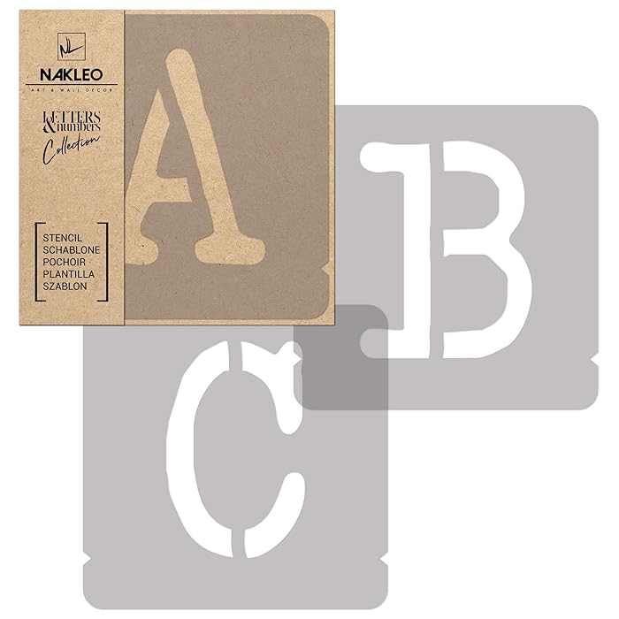 Buy Reusable Plastic Wall Stencil // 70 mm // Typewriter Capital