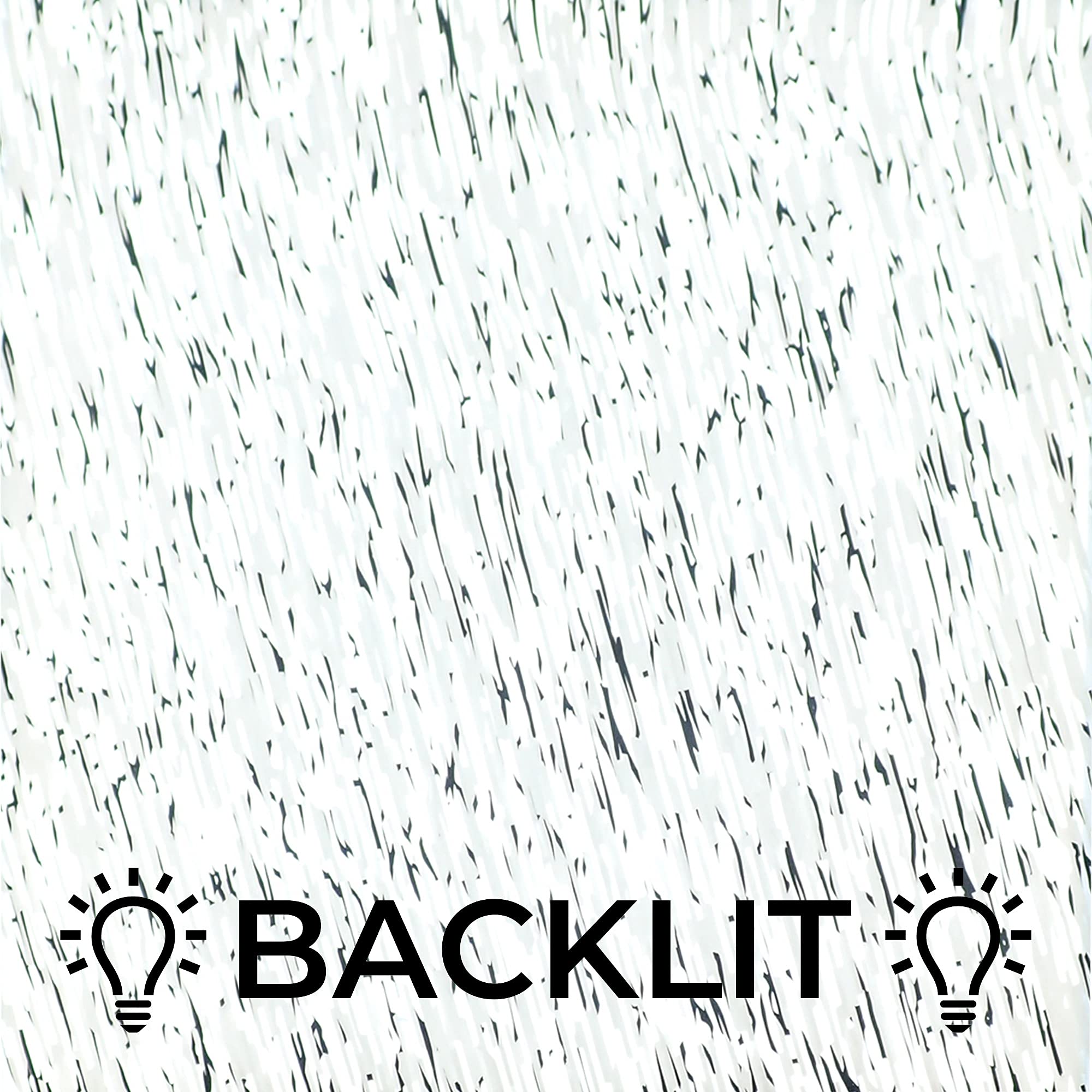 Black and White Confetti Celluloid Laminate Cast Acrylic Sheet, 3mm thick (600x500mm), 600 x 500mm - Image 2