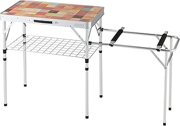 Amazon コールマン テーブル ナチュラルモザイクツーウェイキッチンスタンド コールマン Coleman テーブル