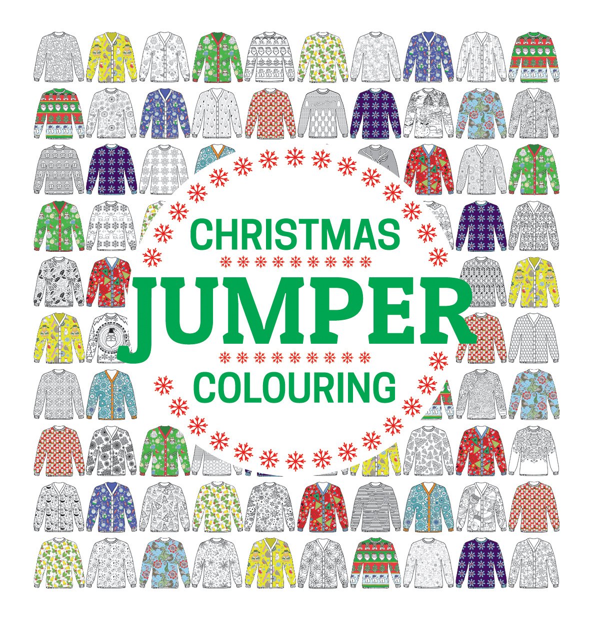 Christmas Jumper Colouring