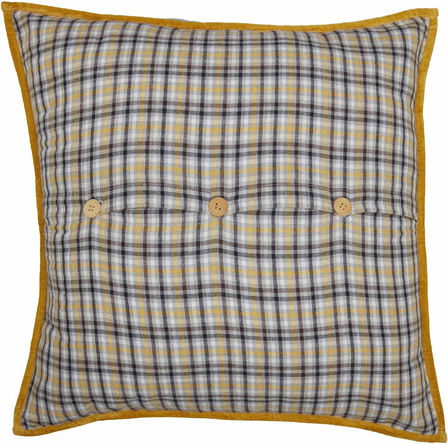 Piper Classics Morning Meadow Plaid Euro Sham, 26