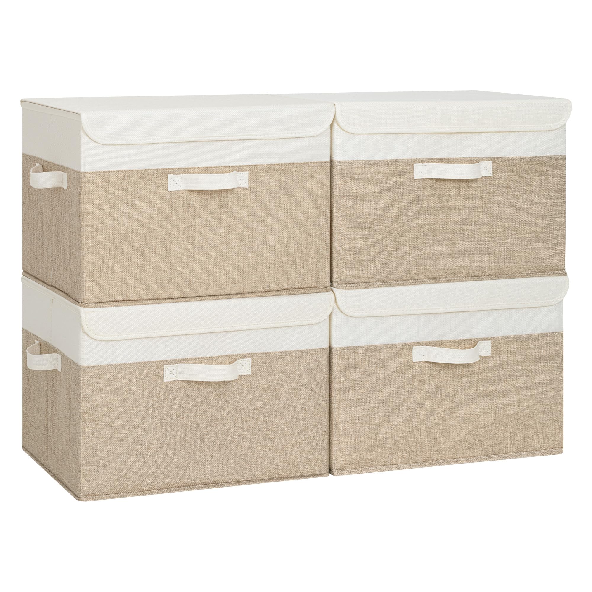 Photo 1 of GRANNY SAYS Storage Box with Lid - Extra Large, Brown/White