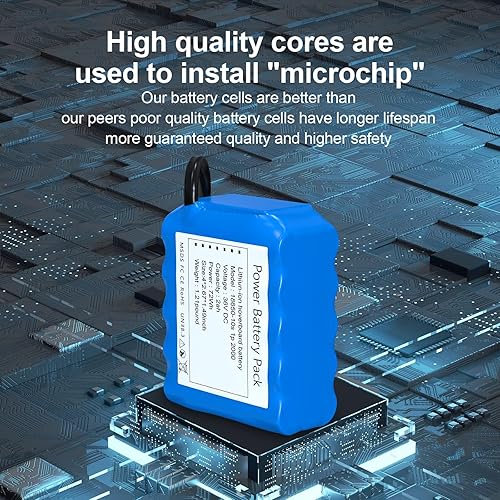 Miniatura 7 de Batería de repuesto recargable para batería de 3,6 V, repuesto recargable para repuesto de batería H3 (10S1P)