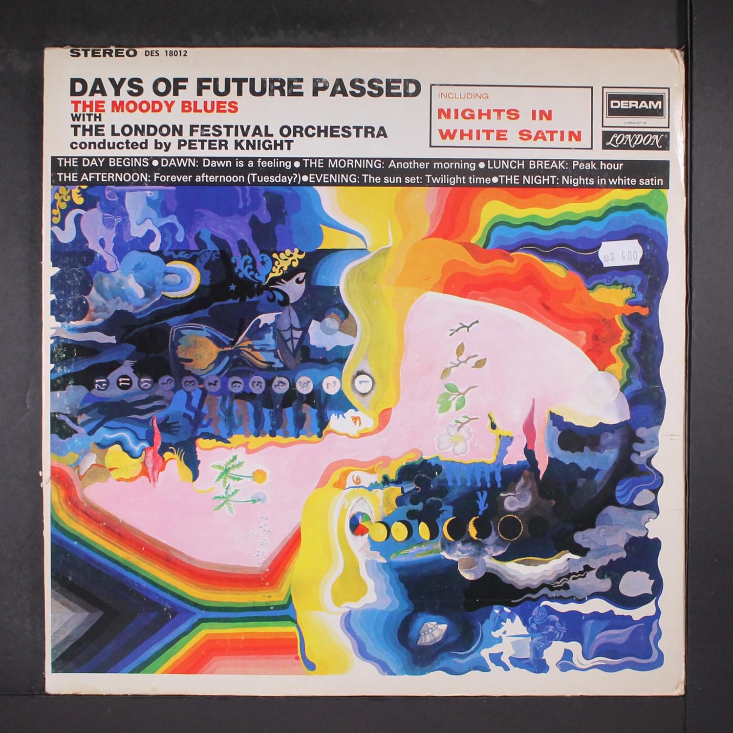 MOODY BLUES days of future passed DERAM by The Moody Blues — album cover