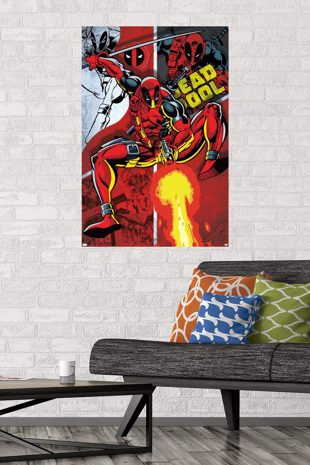 Poster Deadpool 02 Comics Super Héros - Neuf