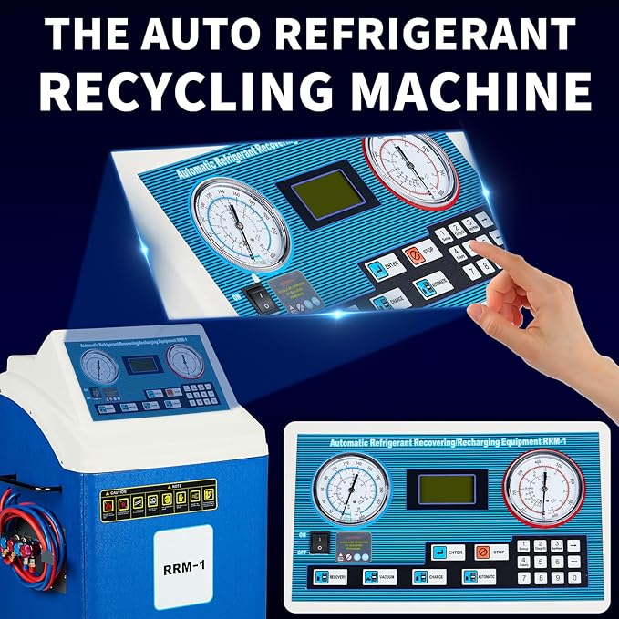 Máquina Recuperadora de Refrigerante Automática para R134A y R1234YF miniatura 3