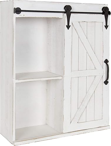 Miniatura 8 de Kate and Laurel Cates - Armario de madera con puerta corredera