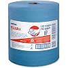 Kimberly-Clark 41043 X80 Wipers with HYDROKNIT, Jumbo Roll, 12 12 x 13 25, Blue, 475Roll