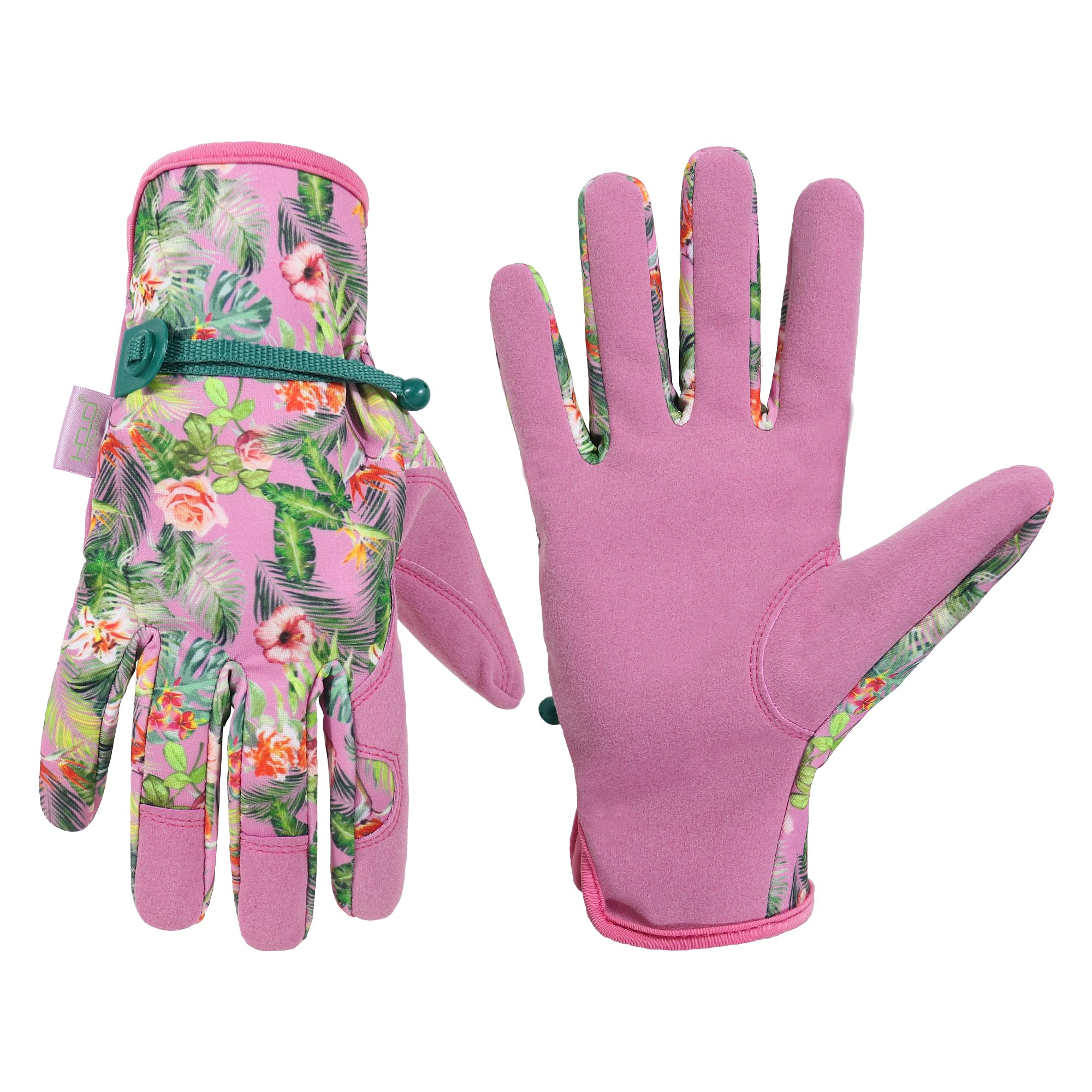 HLDD HANDLANDY Womens Gardening Gloves, Breathable Utility Working Gloves for Yardwork Drivers, Mechanics, Construction, Pruning