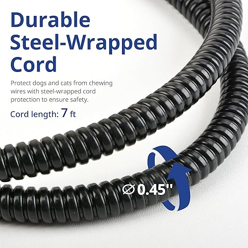 NICREW Cat Heating Pad, Temperature Adjustable Heated Cat Bed with Auto Shut Off Timer, Indoor Pet Heated Bed Mat for Small Dogs, 17.7 x 15.7 Inches(Khaki,17.7"L x 15.7"W x 0.4"Th)