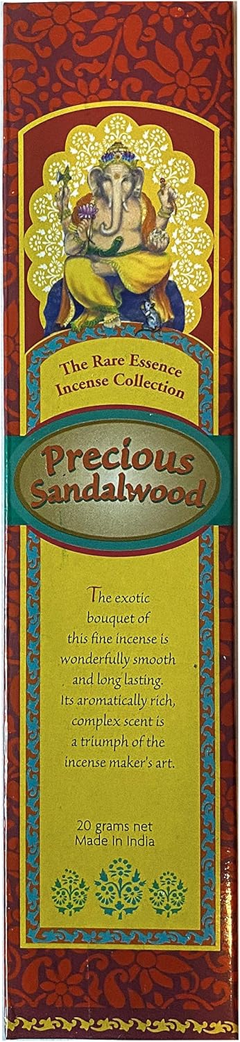Incense Precious Sandalwood - 20 Gram Box - Sold in Quantities of 4 Boxes