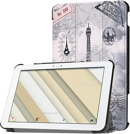 Amazon Pcatec Au Qua Tab Qz10 Kyt33 ケース マグネット開閉式 スタンド機能付き 三つ折 カバー 薄型 軽量型 スタンド機能 Au Kyt33 Puレザーケース タワー Pcatec タブレットケース 通販