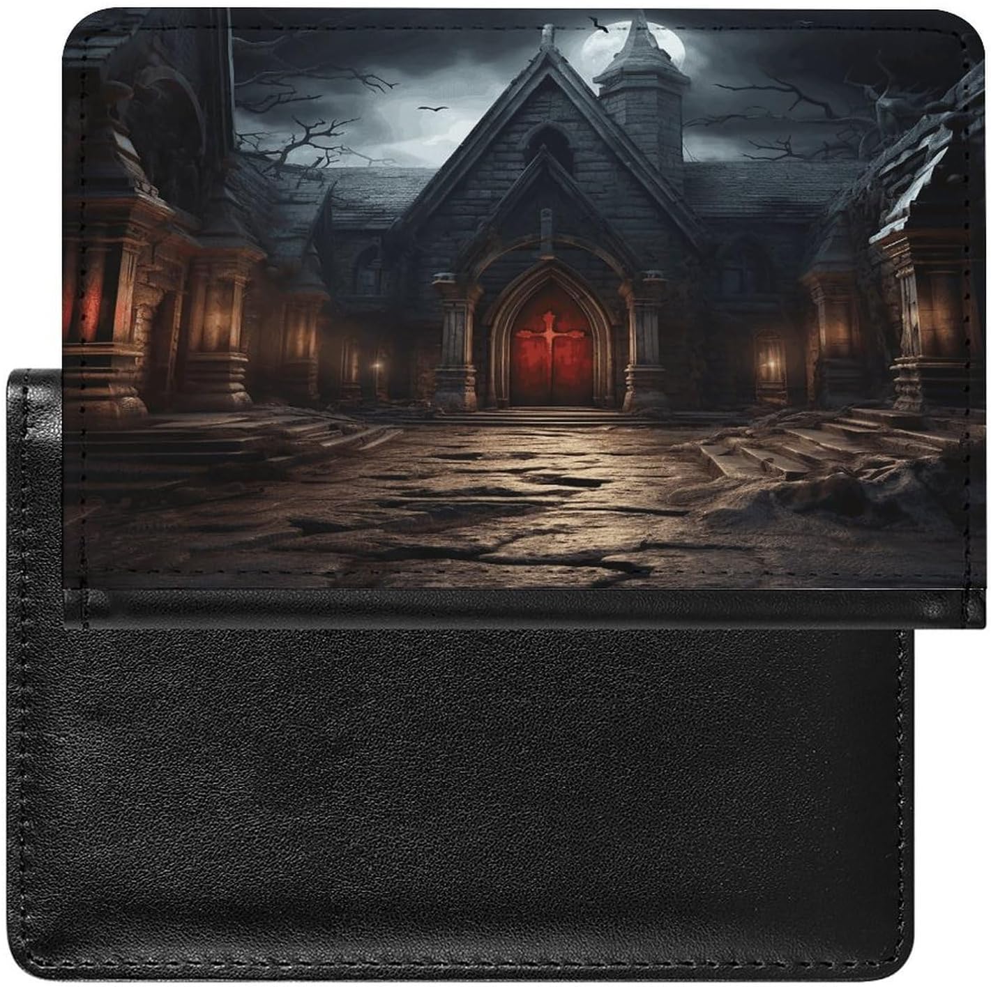Old Crypt Passport Holder for Travel