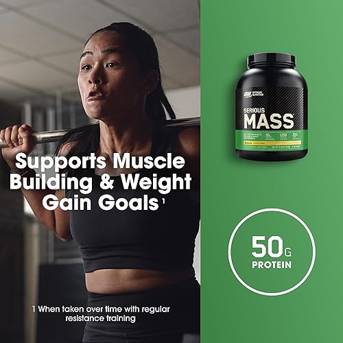 Miniatura 5 de Proteína para ganar peso Serious Mass Gainer de Optimum Nutrition 1054620 Banana 1 1