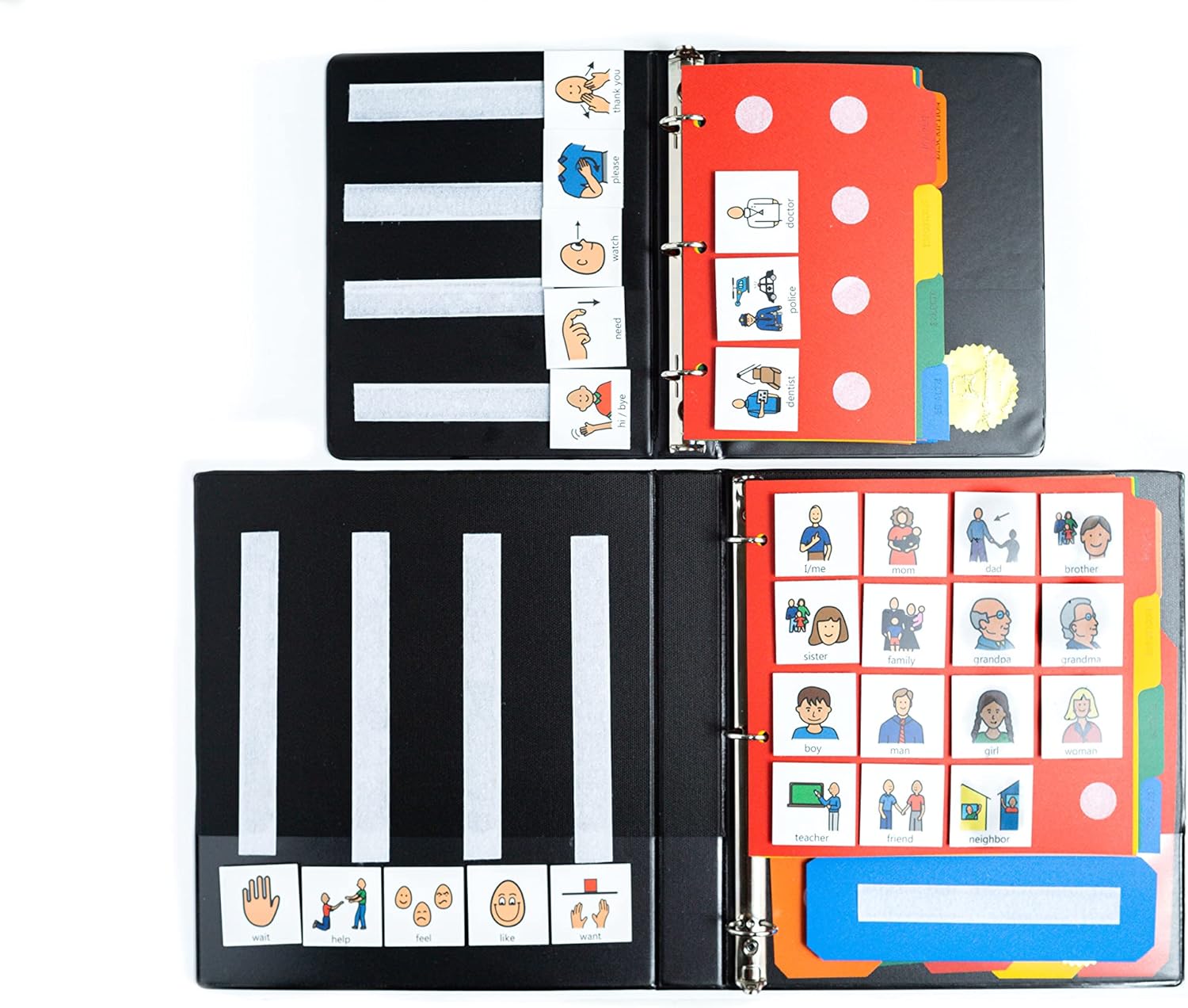 2 Communication Books...