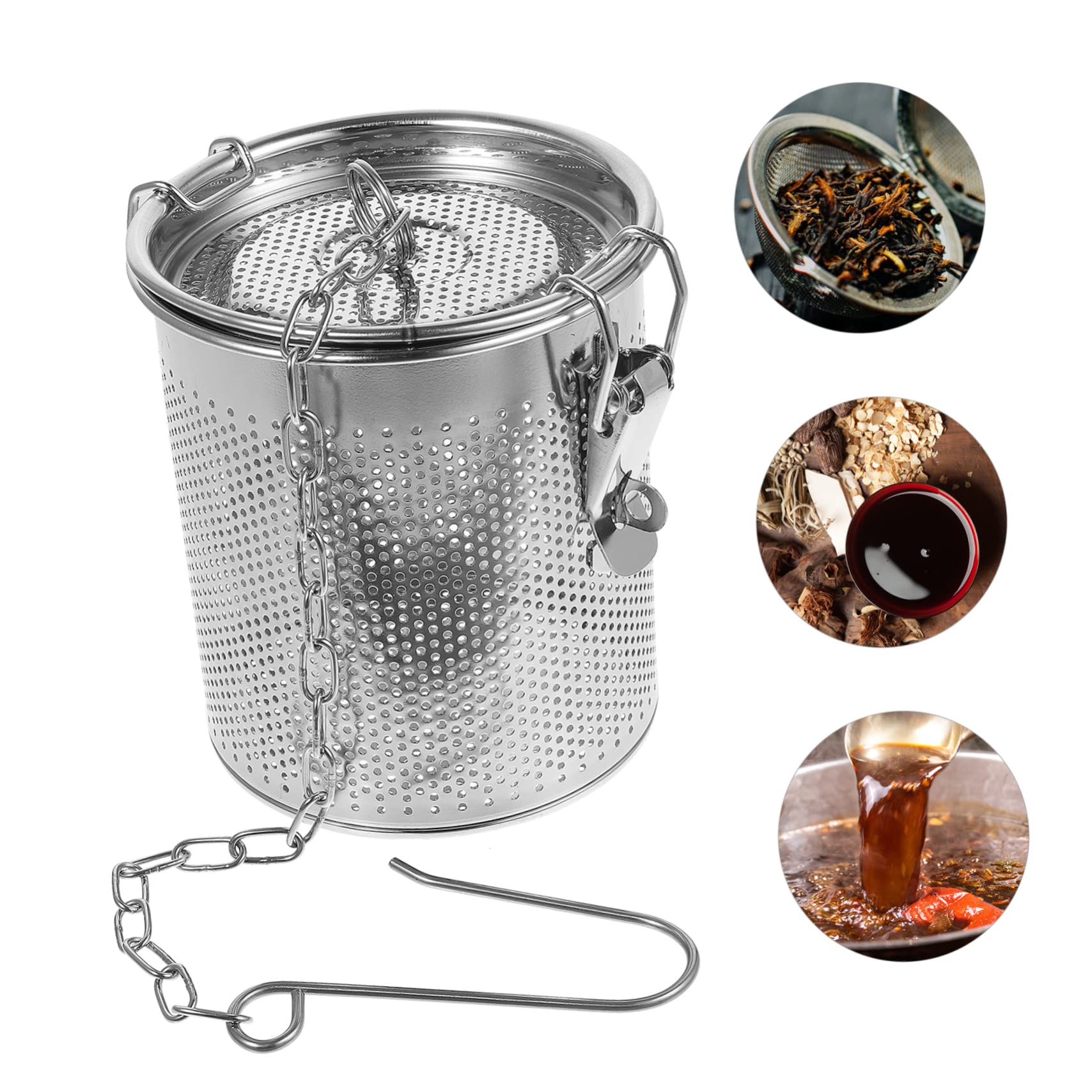HEMOTON 6pezzi Filtro Per Caffè Acciaio Inossidabile Per Caffettiera Pressione Accessori Pratici e Riutilizzabili Per Amanti Del Caffè Facile Usare e Pulire